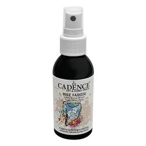 Farba do tkanin Cadence Your Fashion, czarna, 100 ml